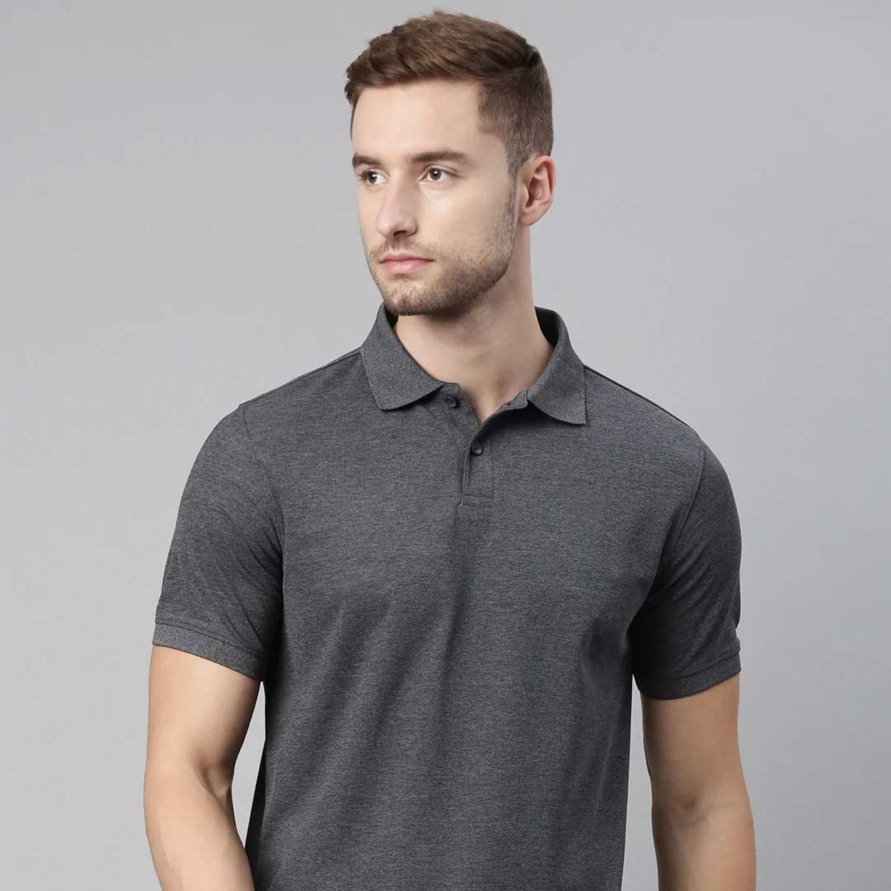 Dri Fit Polo T-Shirt - Carbon Grey