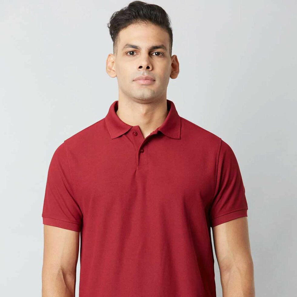 Dri Fit Polo T-Shirt - French Wine