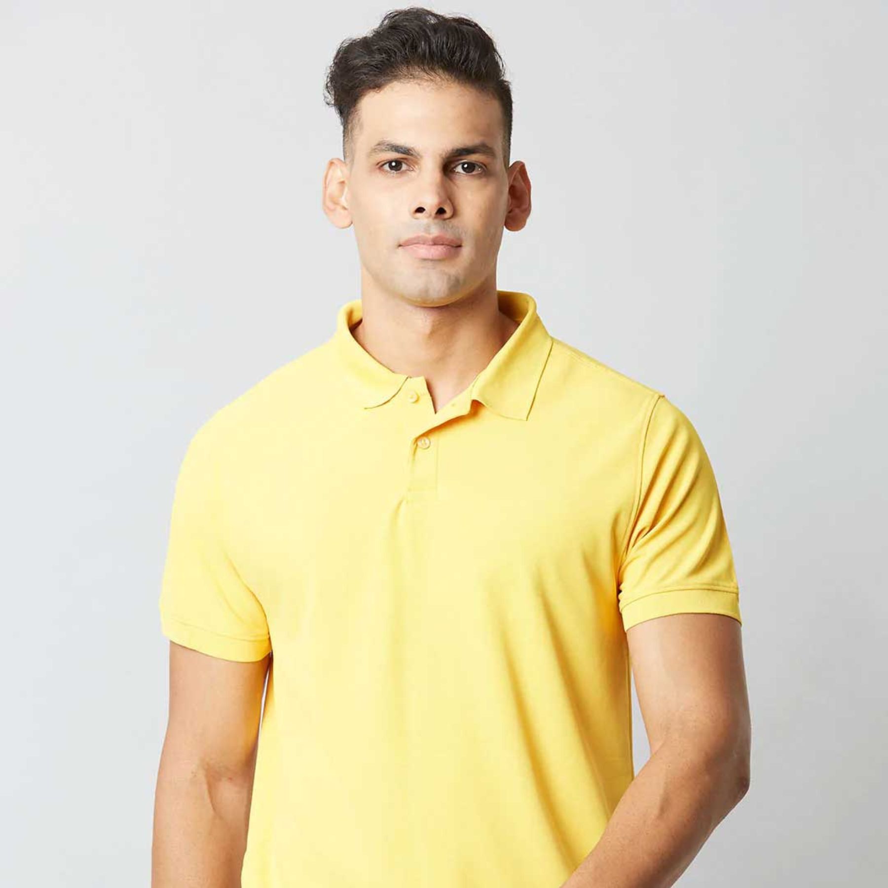 Dri Fit Polo T-Shirt - Lemon Yellow